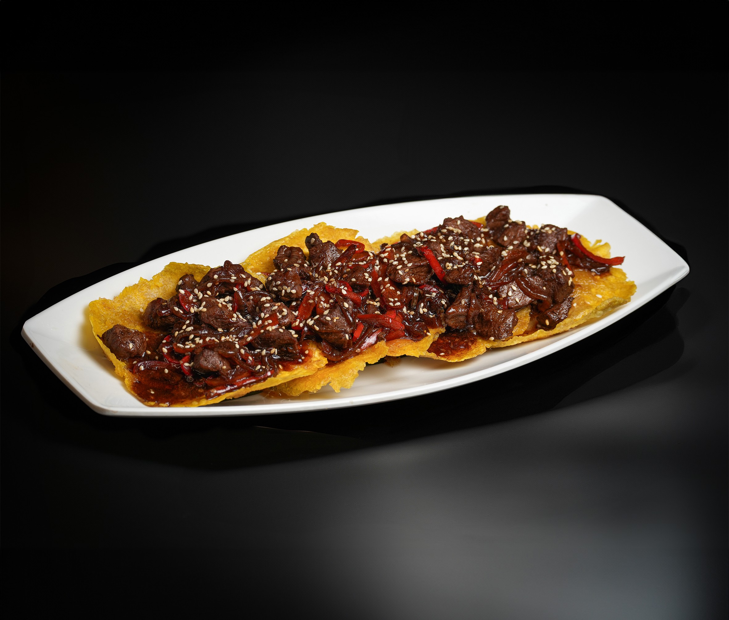 Tostadas asiáticas