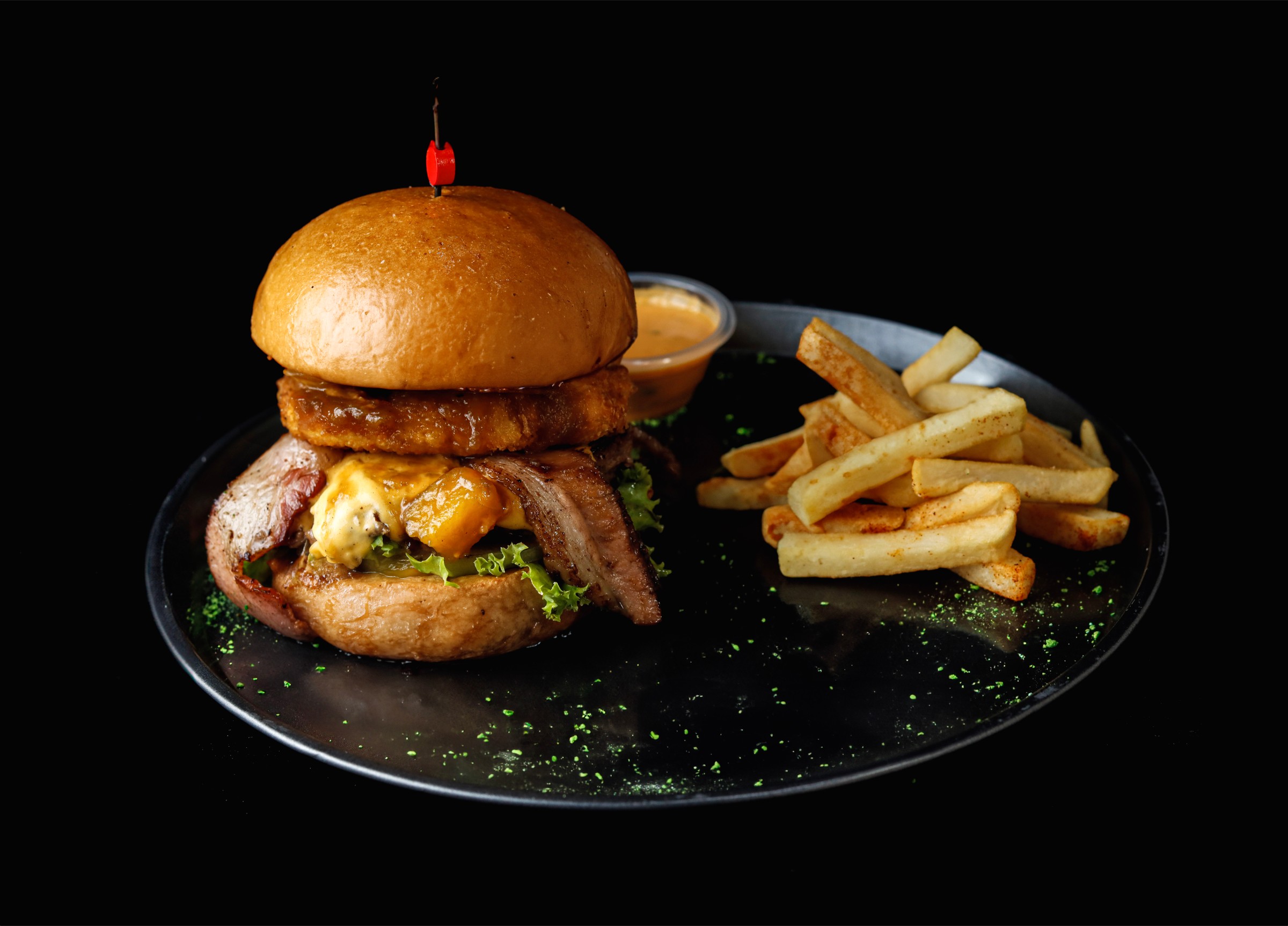 Hamburguesa de la casa