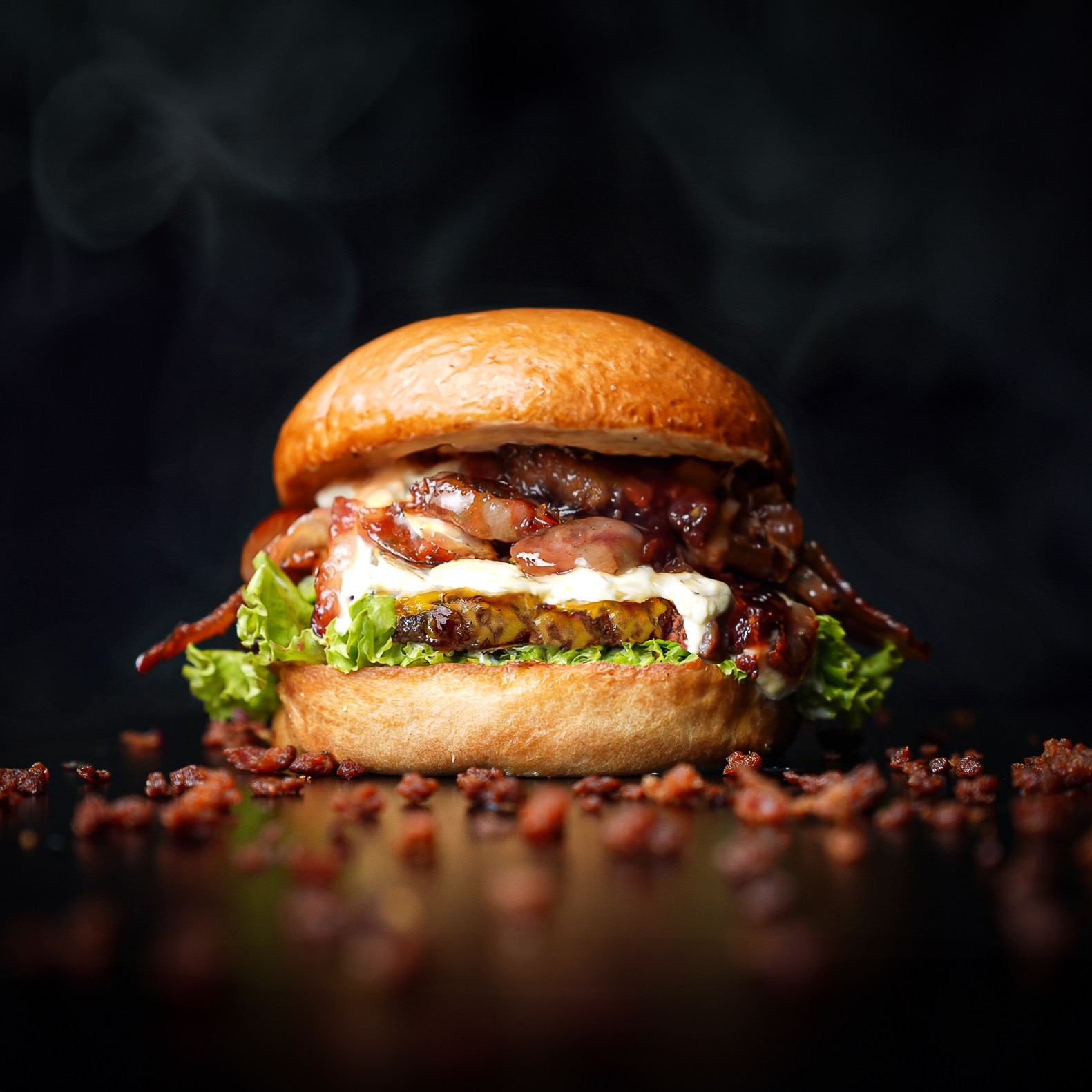 Hamburguesa La iberica