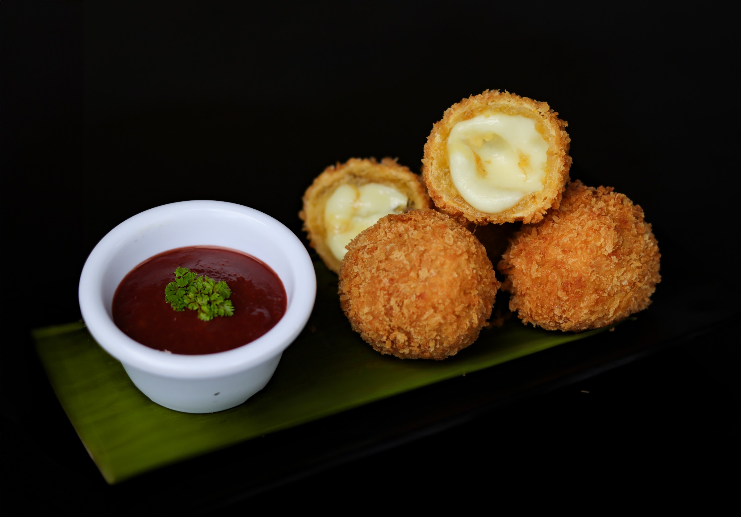 Pokebolas de queso,